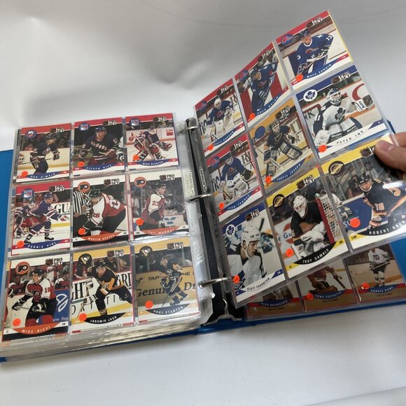 Vintage 1990-91 Pro Set Hockey NHL Set 1-705 Players,Trophies,Coachs,Logos Read - Picture 10 of 15